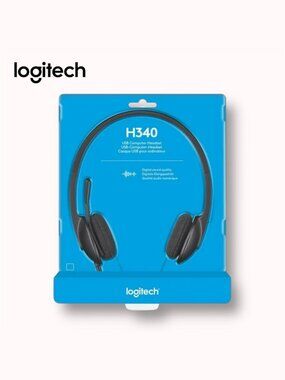 NEW IN BOX Logitech H340 USB Headset